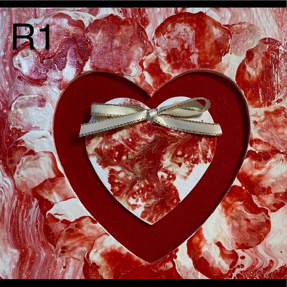 R1 - Hand painted Valentines ❤️ the Ku’uipo Series “my sweetheart”in Hawaiian